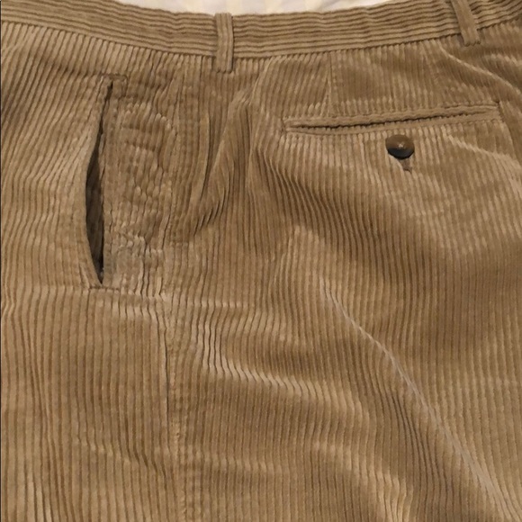 GIORGIO ARMANI - Tan Cords Pants - Picture 2 of 4